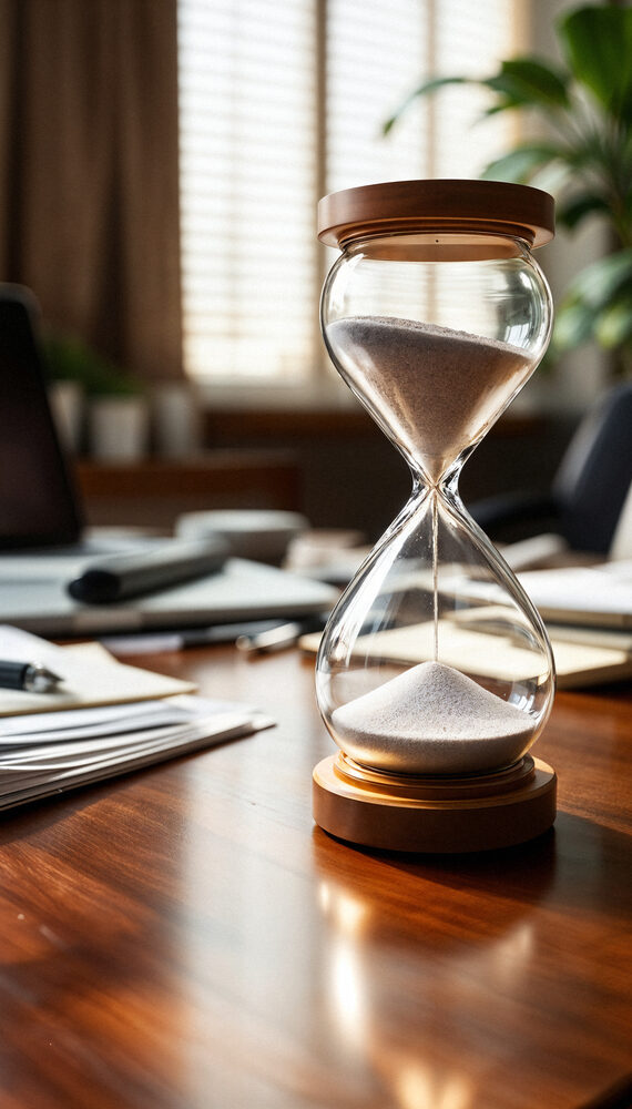 כשהמועד האחרון מתקרב  והכל חייב להיות מדויק